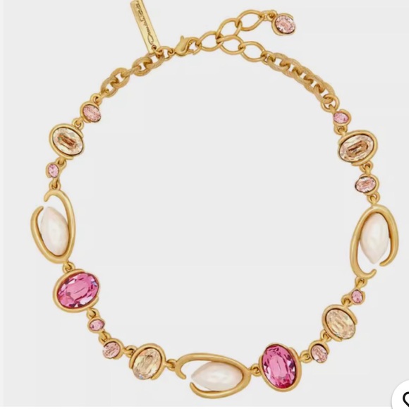 Óscar De La Renta Baroque Necklace - Picture 1 of 9